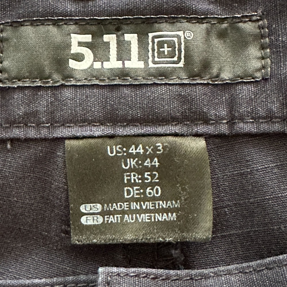 5.11 Tactical Pants‎ Mens Taclite Pro Cargo Pants 44x32 Navy Blue Utility Work - Picture 6 of 11